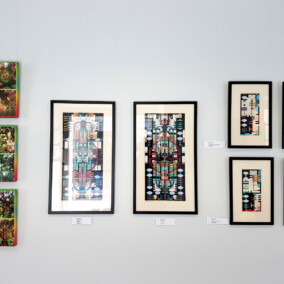 Näitus "Universumi laul", 2019 Näitus Saaremaa Kunstistuudio